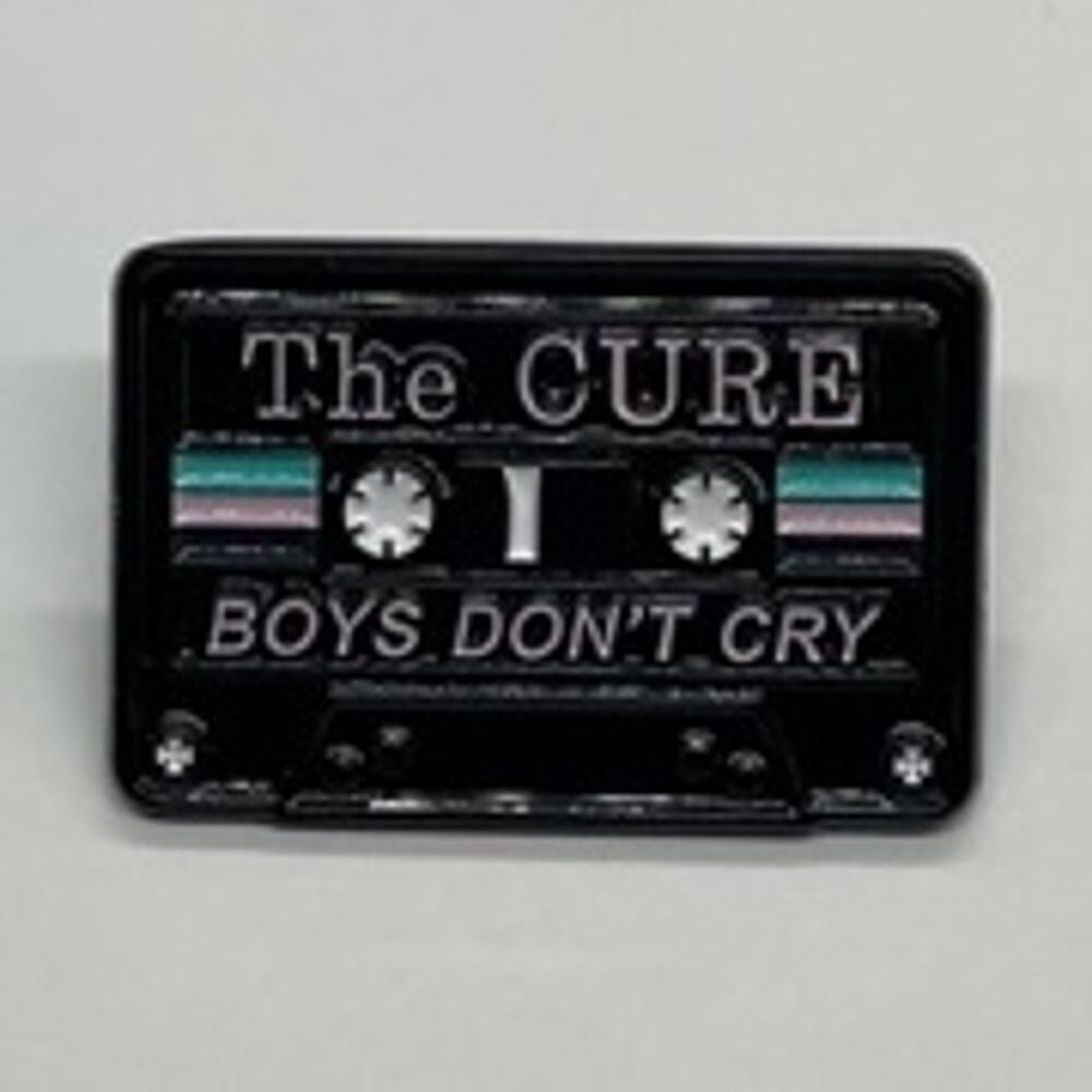 The Cure Boys Don’t Cry Metal Enamel Cassette Tape Pin